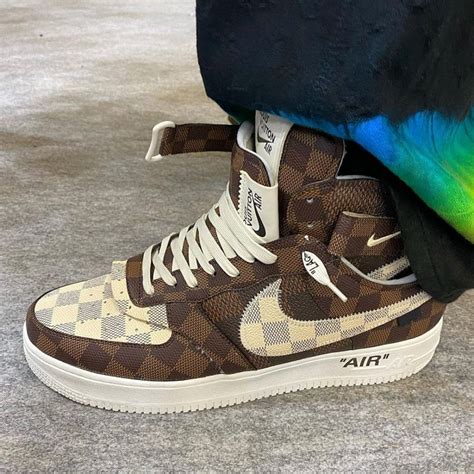 off-white louis vuitton air force ones